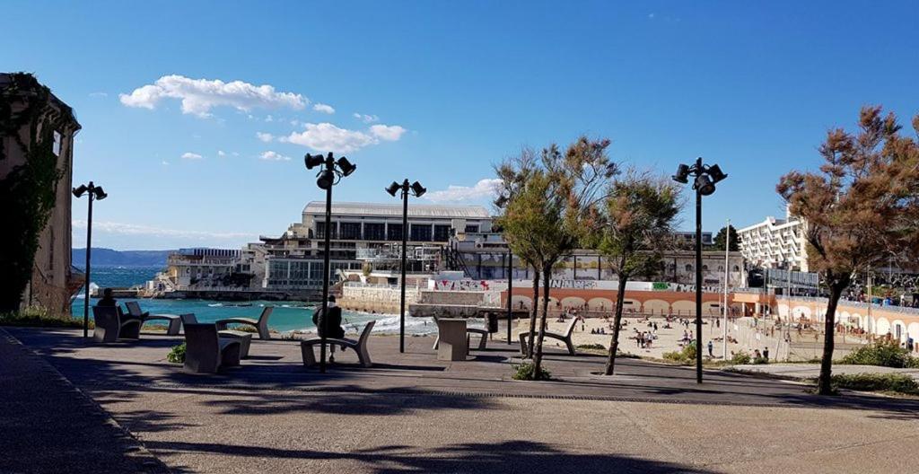 T1 Moderne Plage Des Catalans Marseille Ngoại thất bức ảnh